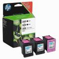 Cartus cerneala HP 300 Black+Color ( HP SD518AE ) 2x200+165 pag