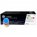Cartus toner HP 128A CMY ( HP CF371AM ) 3x 1.300 pag